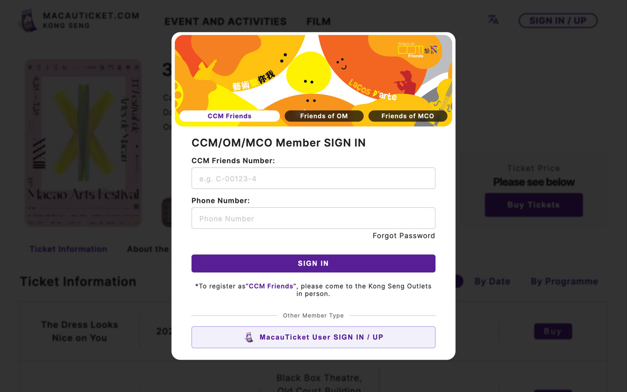 Select The Type Of Member